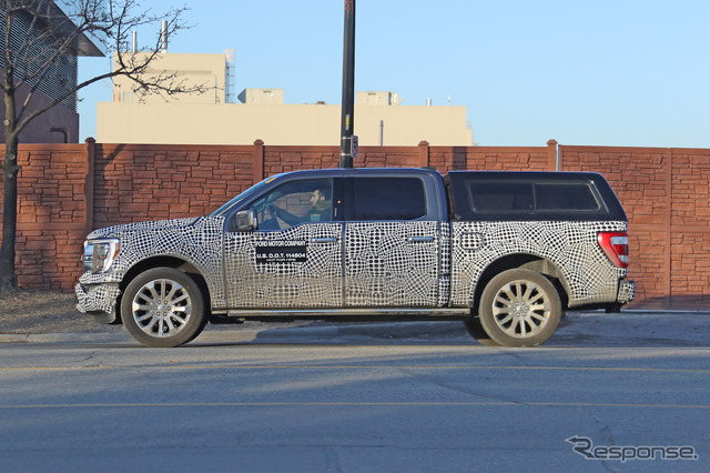 フォード F-150 次期型プロトタイプ(スクープ写真)