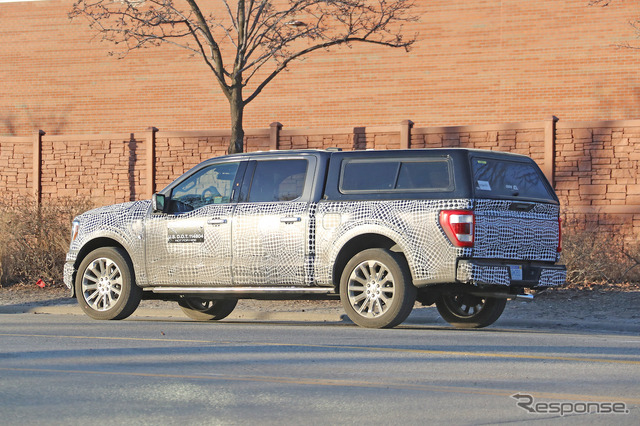 フォード F-150 次期型プロトタイプ（スクープ写真）