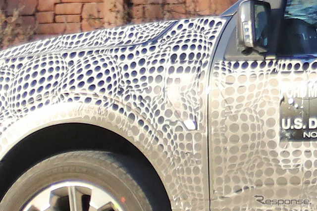 フォード F-150 次期型プロトタイプ(スクープ写真)