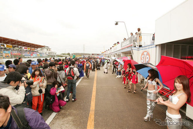 【MFJ 全日本ロードレース 第2戦】写真蔵…ピットウォーク