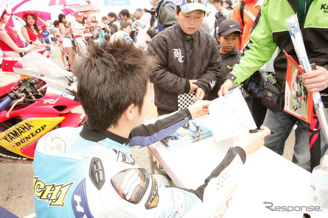 【MFJ 全日本ロードレース 第2戦】写真蔵…ピットウォーク