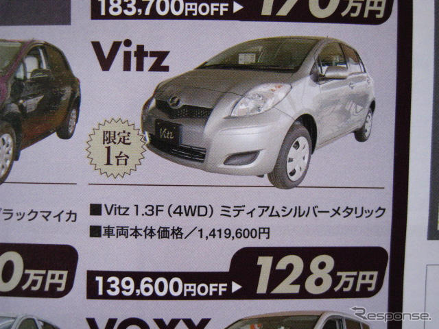 【明日の値引き情報】このプライスでこの新車を購入できるんですってよ