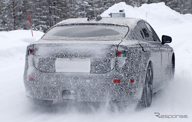ジャガー XJ 次期型プロトタイプ(スクープ写真)