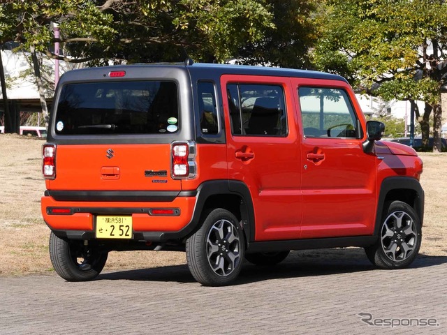 スズキ ハスラー 新型(ハイブリッドX)