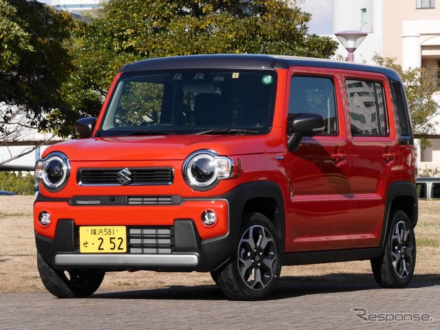 スズキ ハスラー 新型(ハイブリッドX)