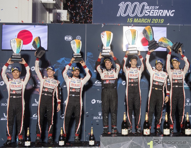 2018/2019シーズンのWECセブリング戦(19年3月)。