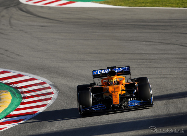F1開幕戦メルボルンの「棄権」を表明したマクラーレン(写真は今年2月のバルセロナ合同テスト)。