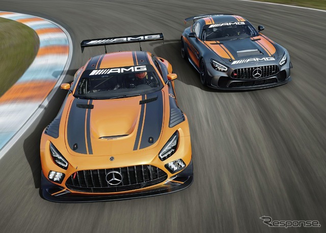 メルセデスAMG GT GT3とメルセデスAMG GT GT4 改良新型