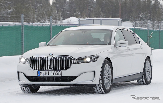 BMW 7シリーズ 次世代型プロトタイプ(スクープ写真)
