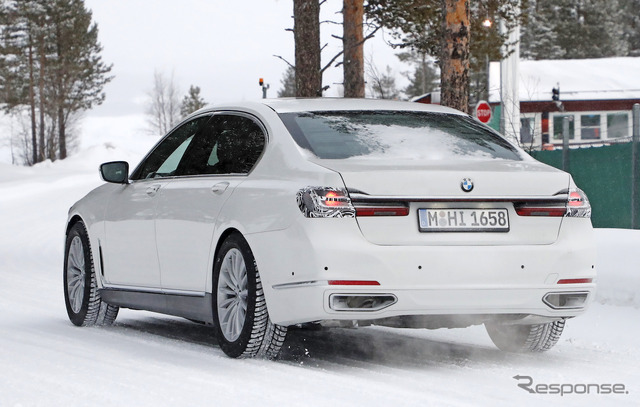 BMW 7シリーズ 次世代型プロトタイプ（スクープ写真）