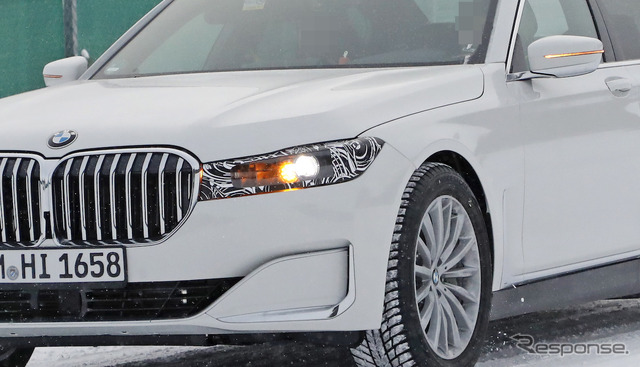 BMW 7シリーズ 次世代型プロトタイプ(スクープ写真)