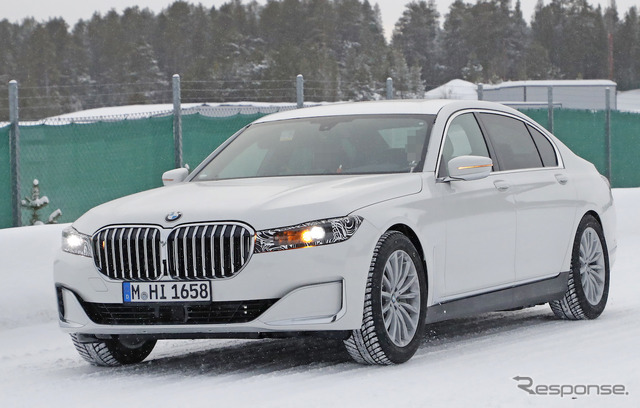 BMW 7シリーズ 次世代型プロトタイプ(スクープ写真)