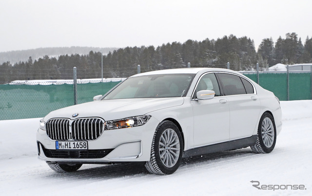 BMW 7シリーズ 次世代型プロトタイプ（スクープ写真）