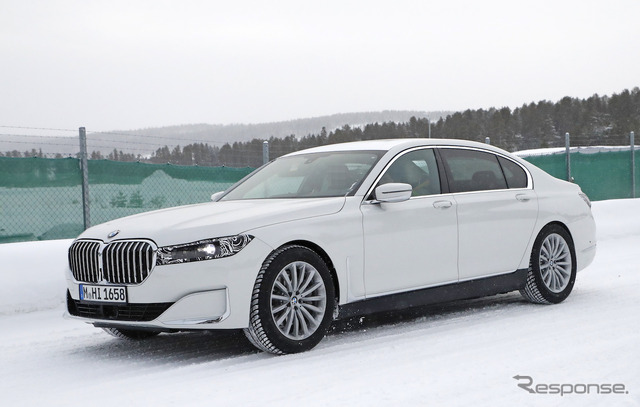 BMW 7シリーズ 次世代型プロトタイプ(スクープ写真)