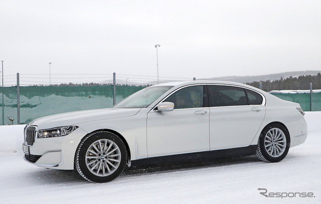 BMW 7シリーズ 次世代型プロトタイプ(スクープ写真)