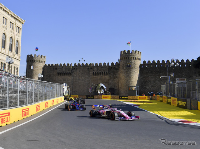 アゼルバイジャンGPも今季F1開幕地候補のひとつか?(写真は2019年の同GP)