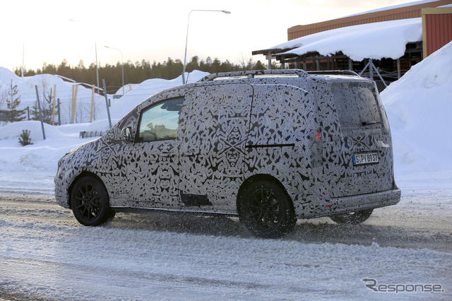 メルセデスベンツ シタン次期型プロトタイプ（スクープ写真）