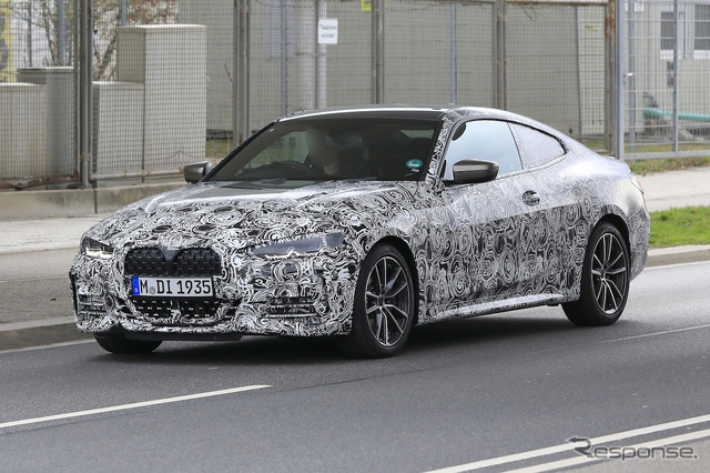 BMW 4シリーズ 新型プロトタイプ(スクープ写真)