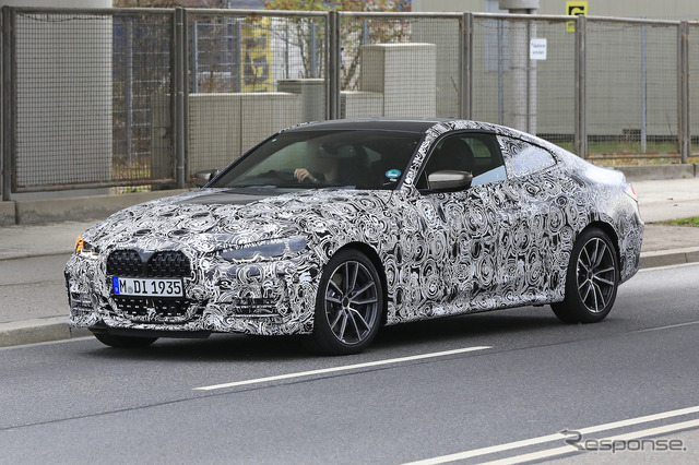 BMW 4シリーズ 新型プロトタイプ(スクープ写真)