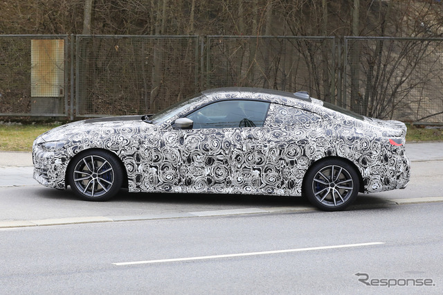 BMW 4シリーズ 新型プロトタイプ(スクープ写真)