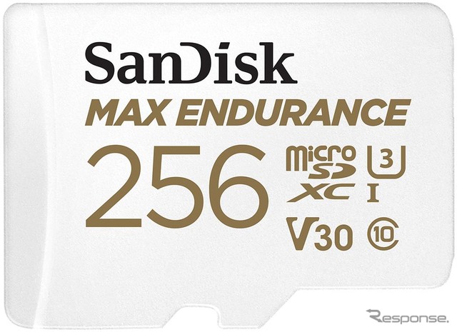 サンディスクMAX ENDURANCE高耐久マイクロSDカード／256GB