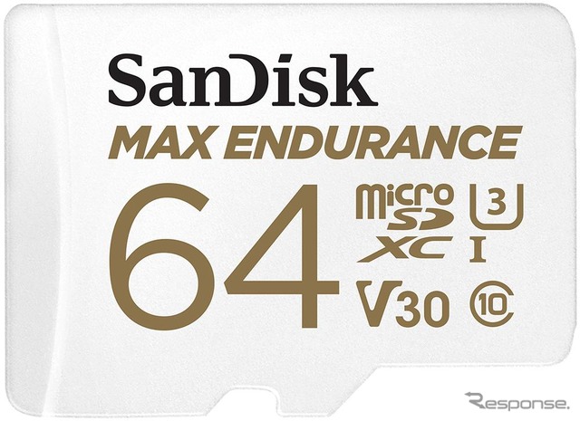 サンディスクMAX ENDURANCE高耐久マイクロSDカード／64GB