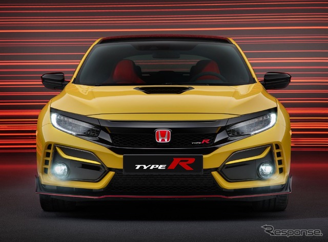 ホンダ・シビック・タイプR 改良新型のリミテッドエディション(欧州仕様)