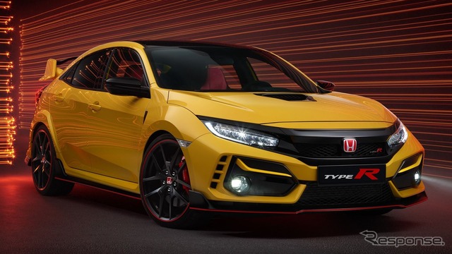 ホンダ・シビック・タイプR 改良新型のリミテッドエディション(欧州仕様)