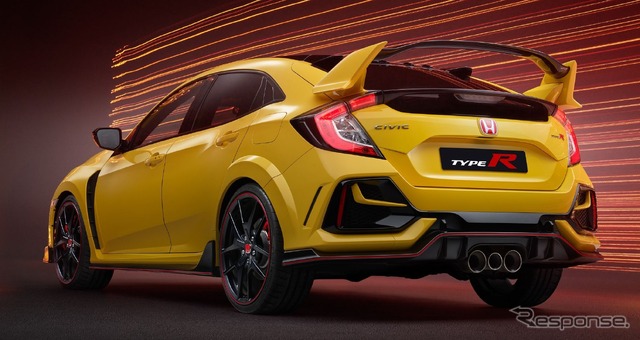 ホンダ・シビック・タイプR 改良新型のリミテッドエディション(欧州仕様)