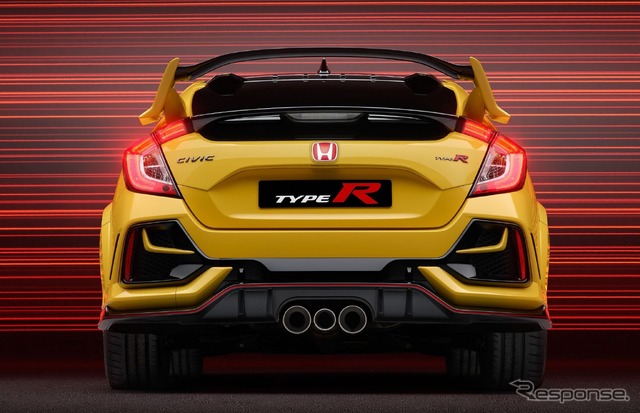 ホンダ・シビック・タイプR 改良新型のリミテッドエディション(欧州仕様)