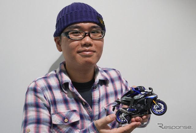 今泉健二さんが製作した「MOTOBOT」