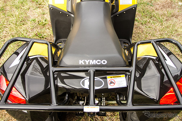 キムコの2輪駆動の跨がり式4輪バギー「MXU150X」