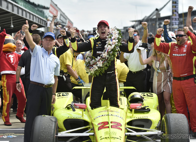 2019年の第103回インディ500（優勝のS.パジェノー）。