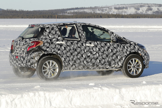 トヨタ 新型コンパクトSUV 開発車両(スクープ写真)