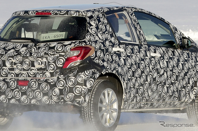 トヨタ 新型コンパクトSUV 開発車両(スクープ写真)