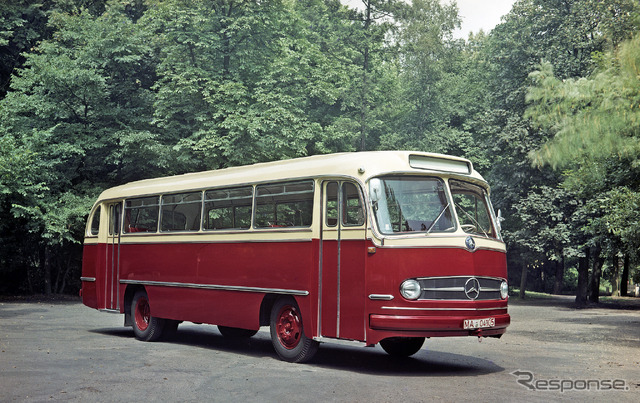 50～60年代の主力、O321H（1954～64年）の都市路線バス仕様。