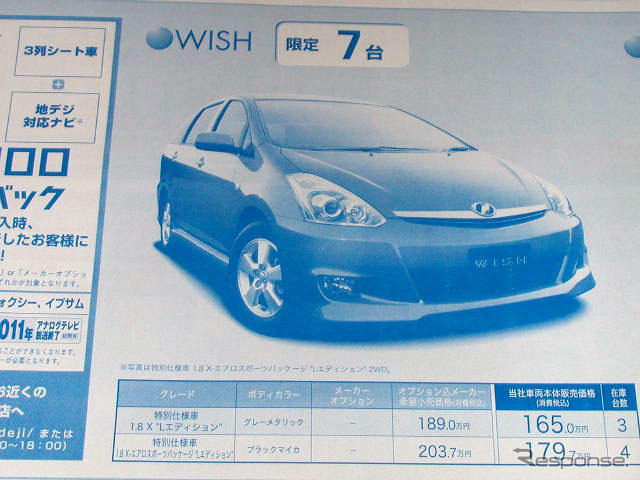 ミニバンに値引き…MPV、プレマシー で40万円ほか