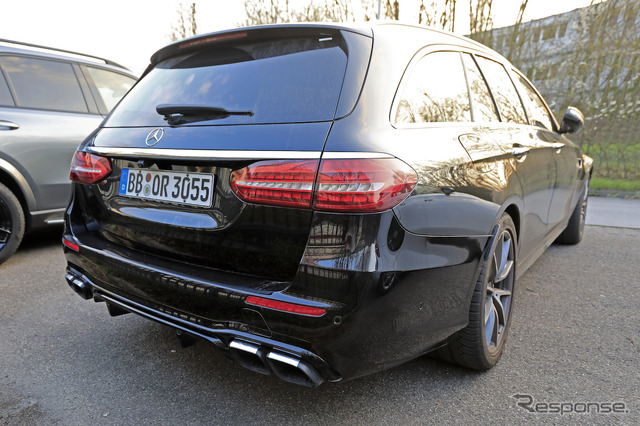 メルセデス AMG E63 ステーションワゴン新型プロトタイプ(スクープ写真)