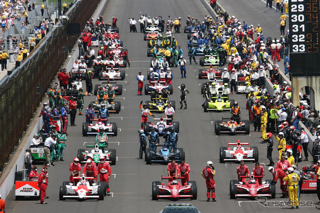 【IRL インディ500】決勝…ディクソン、激戦をポールtoウィンで制す