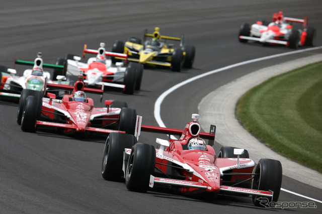 【IRL インディ500】決勝…ディクソン、激戦をポールtoウィンで制す