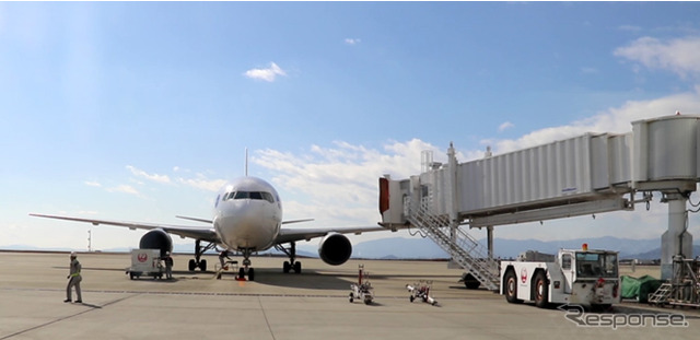 航空旅客搭乗橋フルオートシステム（参考画像）