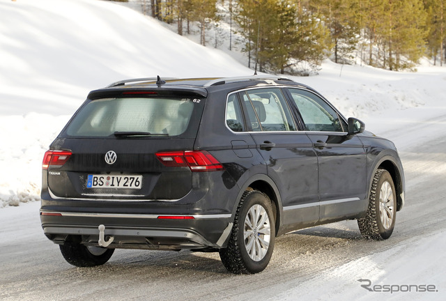 VW ティグアン GTE プロトタイプ(スクープ写真)