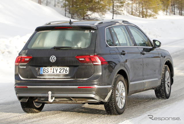 VW ティグアン GTE プロトタイプ(スクープ写真)