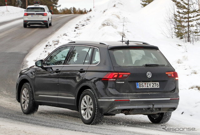 VW ティグアン GTE プロトタイプ(スクープ写真)