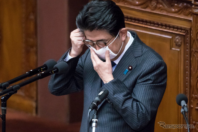 安倍首相(4月2日、参議院)