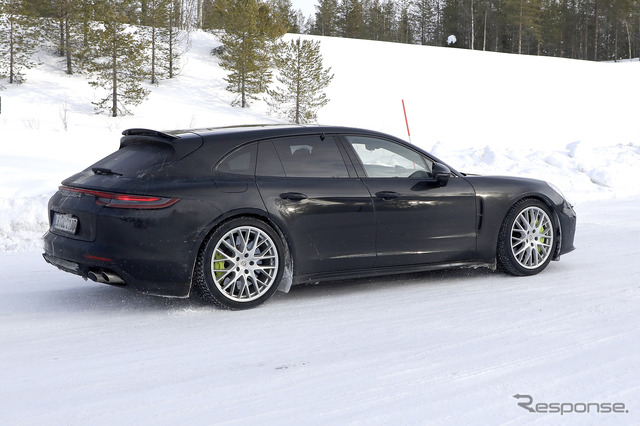 ポルシェ パナメーラ スポーツツーリスモ 改良新型(スクープ写真)