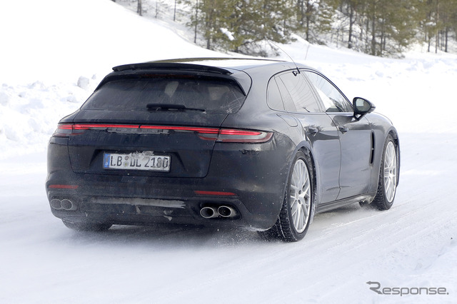 ポルシェ パナメーラ スポーツツーリスモ 改良新型(スクープ写真)