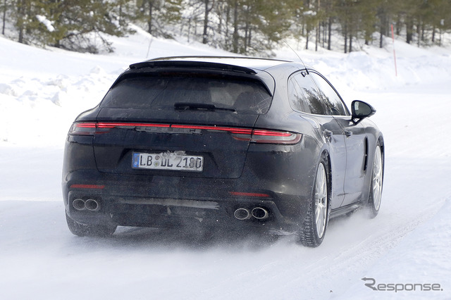 ポルシェ パナメーラ スポーツツーリスモ 改良新型(スクープ写真)
