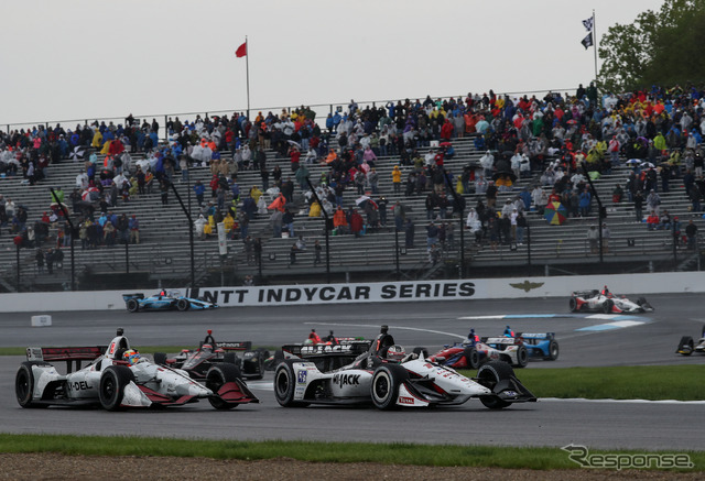 インディアナポリスは10月にロードコース戦の「Race 2」を実施する(写真は2019年のインディアナポリス・ロードコース戦)。