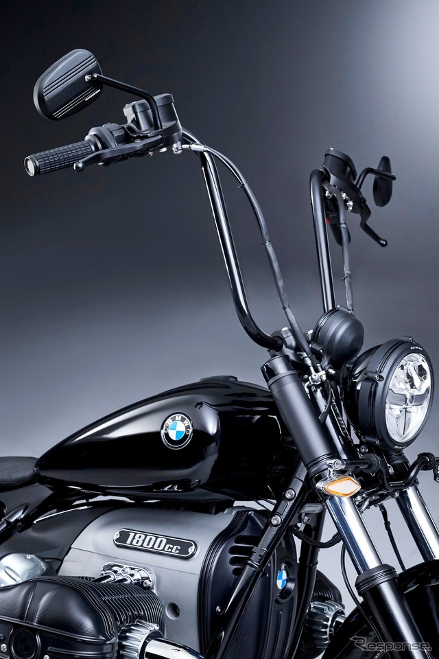 BMW R18 のカスタマイズオプション装着車